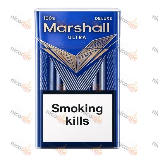 Marshall KS Blue 100’s — м’які сигарети King Size Blue