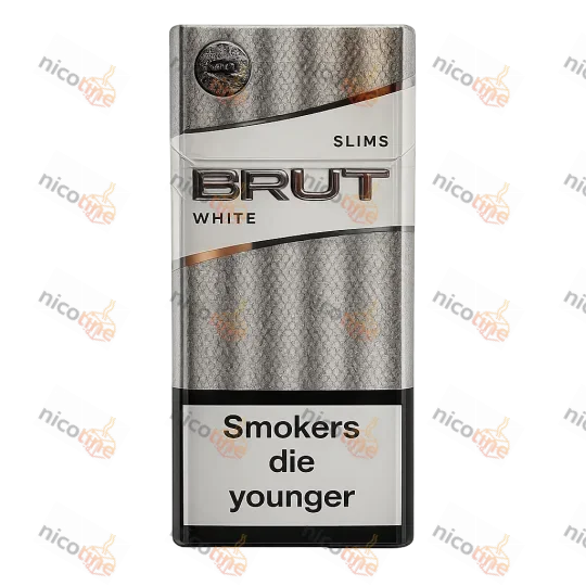 BRUT Slims White