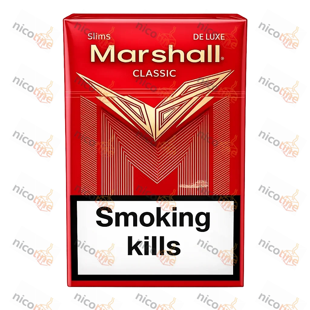 Marshall Slims Red CLASSIC — класичні тонкі сигарети Slims