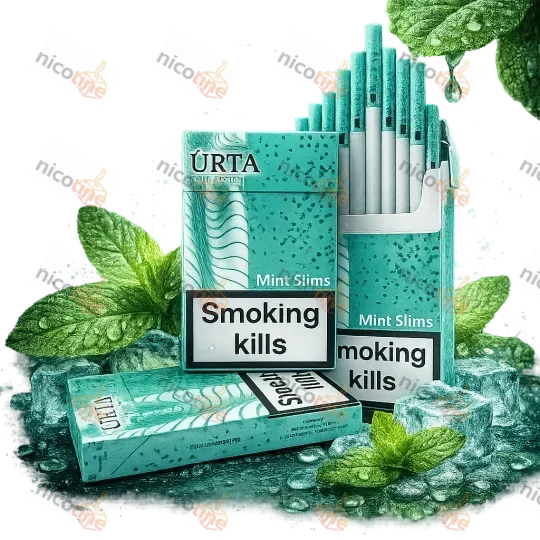 URTA Mint Slims — ментолові сигарети формату Slims