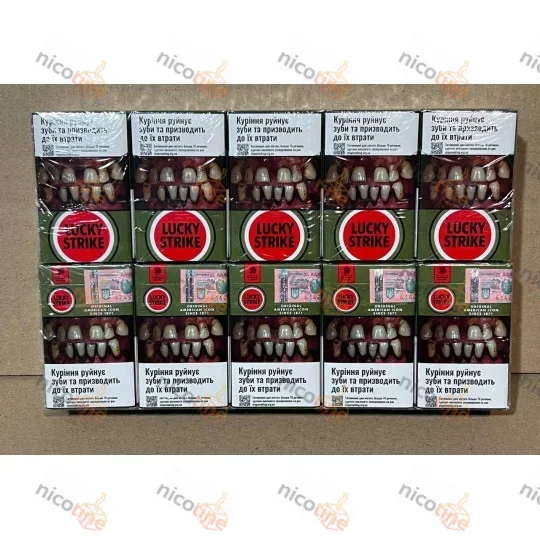 Lucky Strike Unlimited Red c  акцизом