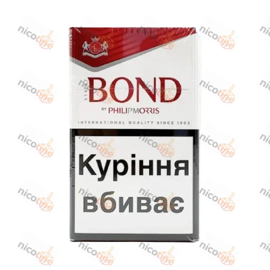 Сигарети Bond Red KS з українським акцизом
