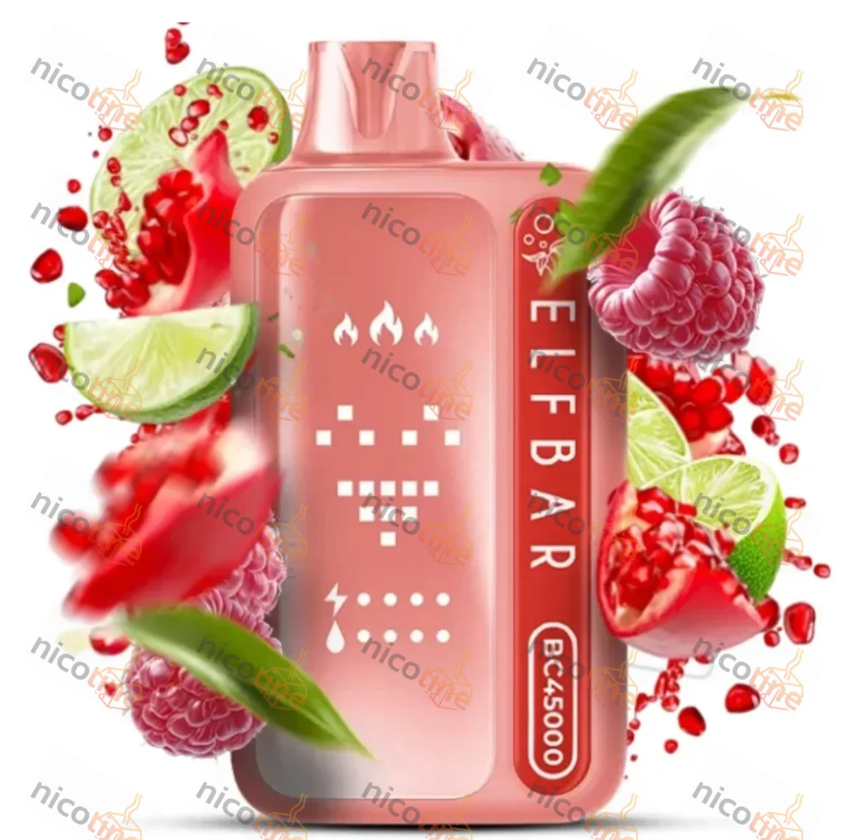 Elf Bar BC45000 Pomegranate Raspberry Lime (Гранат Малина Лайм)