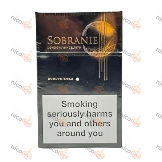 Сигарети Sobranie KS Evolve Gold з турбо фільтром