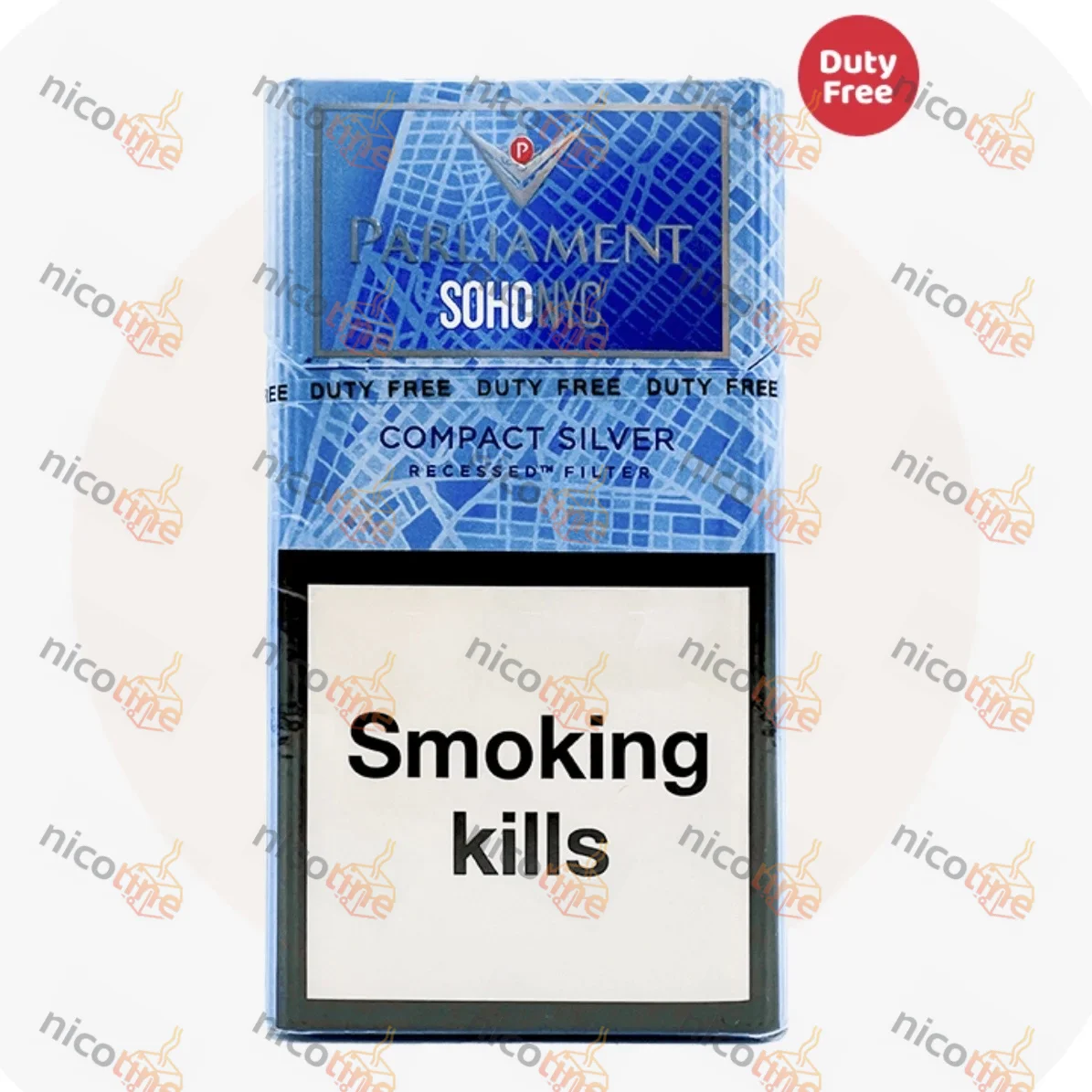 PARLIAMENT SOHONYC Silver DEMI 4 турбо фільтр